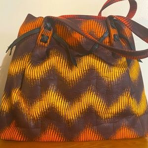 Authentic Large Ankara Tote Bag